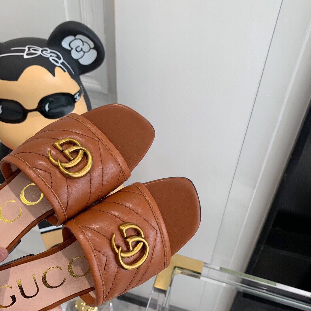 Gucci Women's Slide With Double G - EUR FASHION