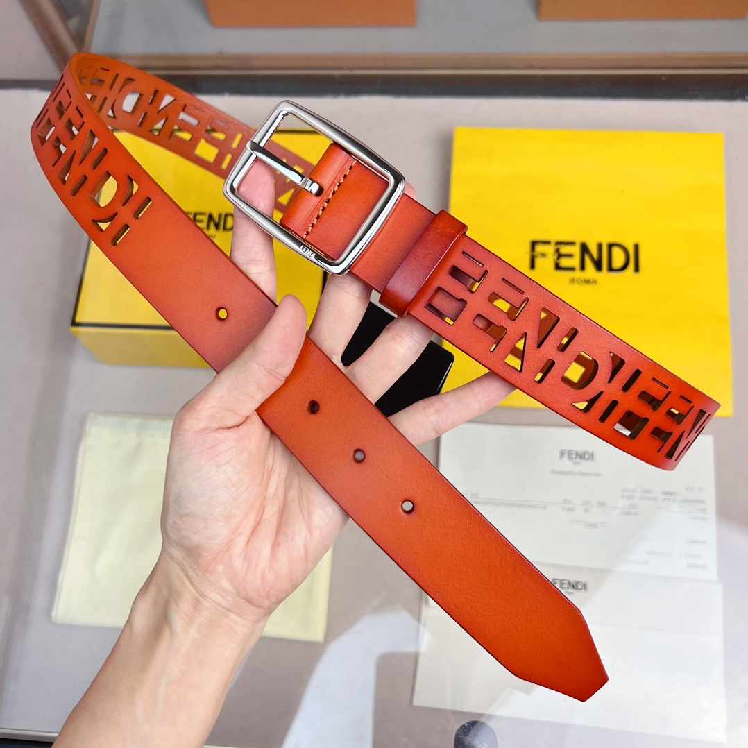 Fendi Leather Belt  - EUR FASHION