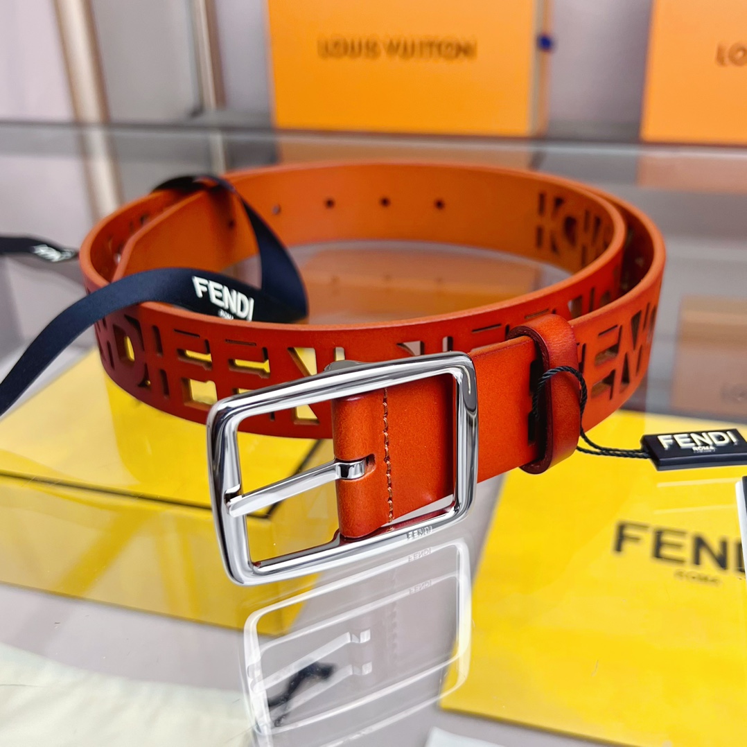 Fendi Leather Belt  - EUR FASHION