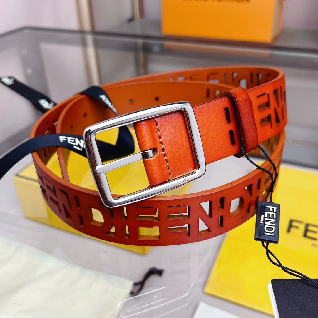 Fendi Leather Belt  - EUR FASHION