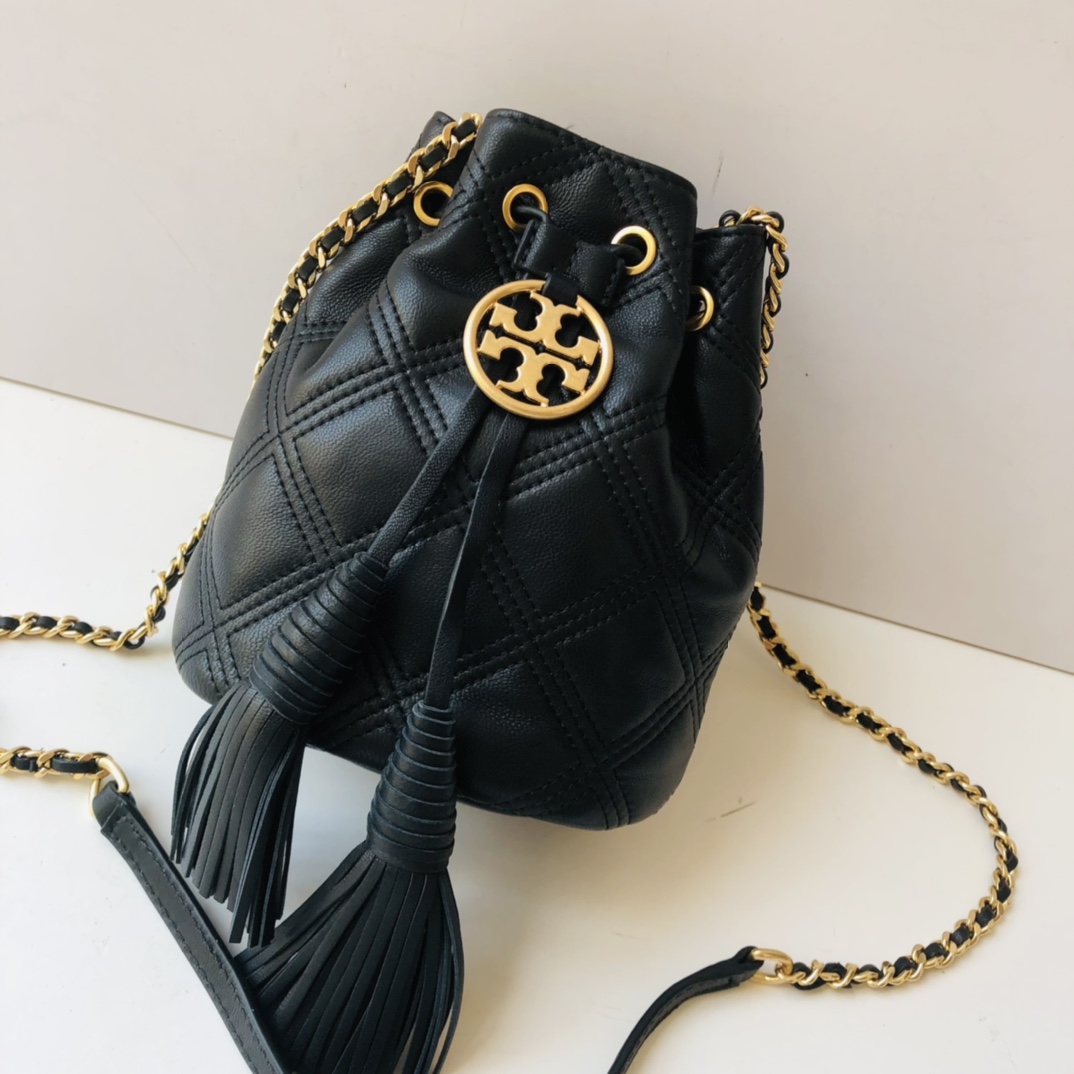 ToryBurch Fleming Bucket  Bag(18-15-12cm) TB310 - EUR FASHION