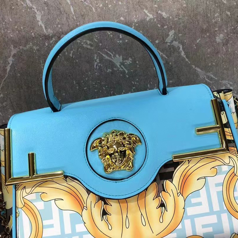 Versace Fendace La Medusa Medium Handbag(25-22-15cm) - EUR FASHION