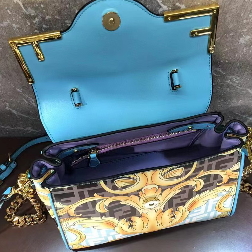 Versace Fendace La Medusa Medium Handbag(25-22-15cm) - EUR FASHION