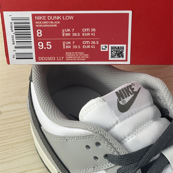 NikeDunk Low “Light Smoke Grey” SB  Sneaker    DD1503-117 - EUR FASHION