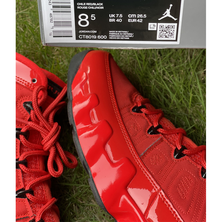 Jordan AJ9 ''Chile Red'' Basketball Shoes - EUR FASHION