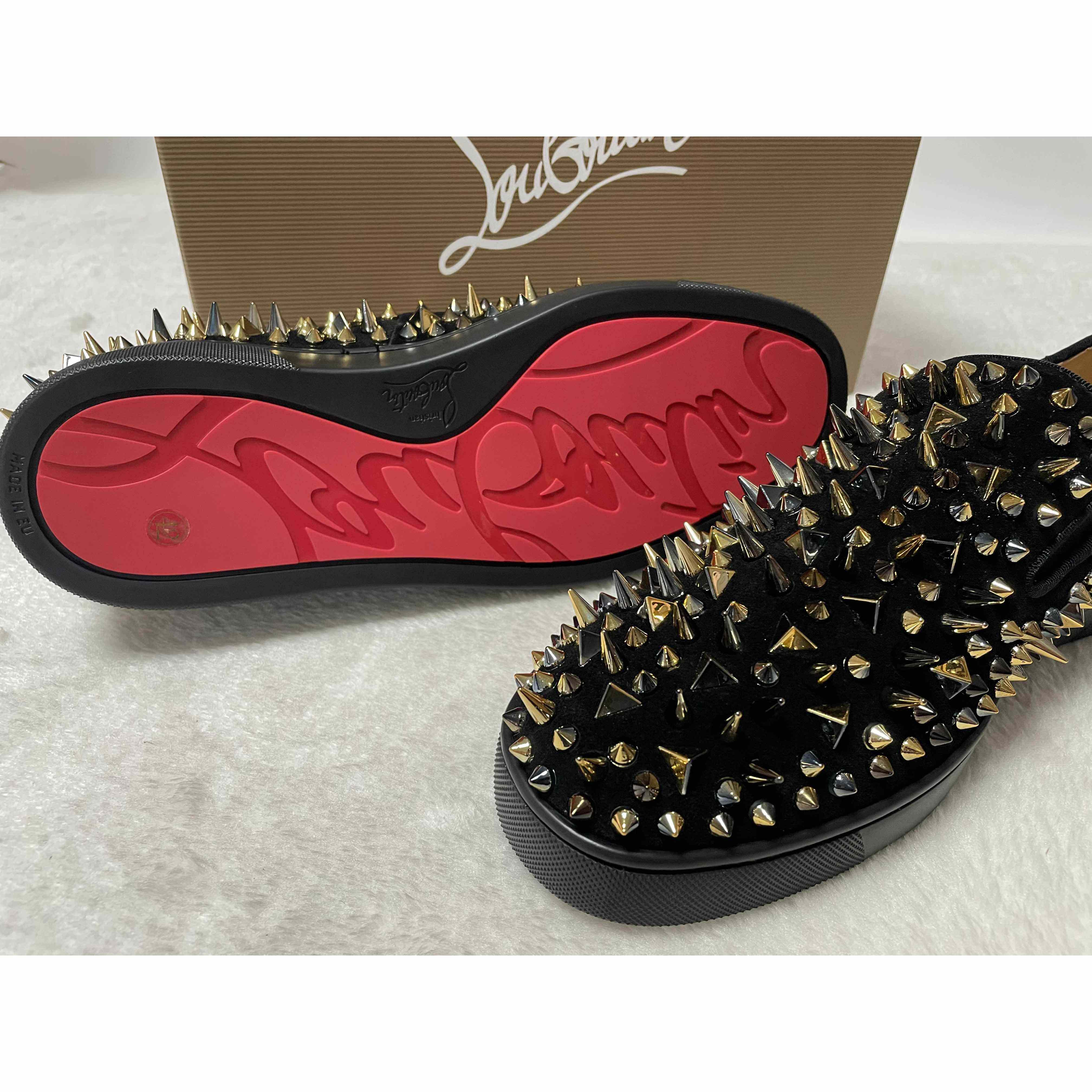 Christian Louboutin Flat Sneakers - EUR FASHION