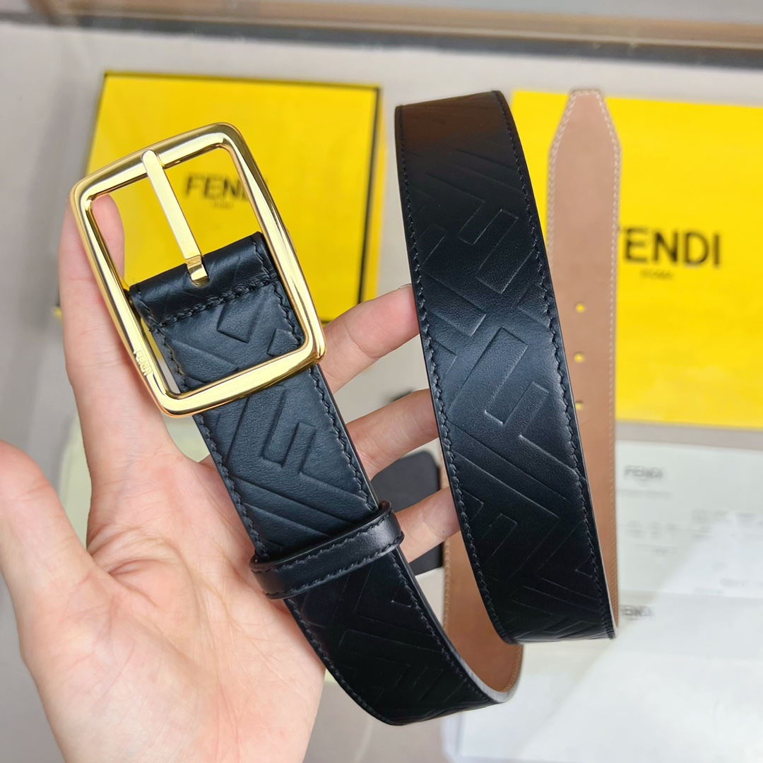 Fendi Leather Belt  - EUR FASHION