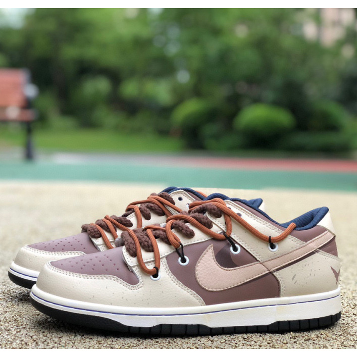 Nike SB Dunk Low Lot"Beige/Brown/Black Sneaker  DH9765-300 - EUR FASHION