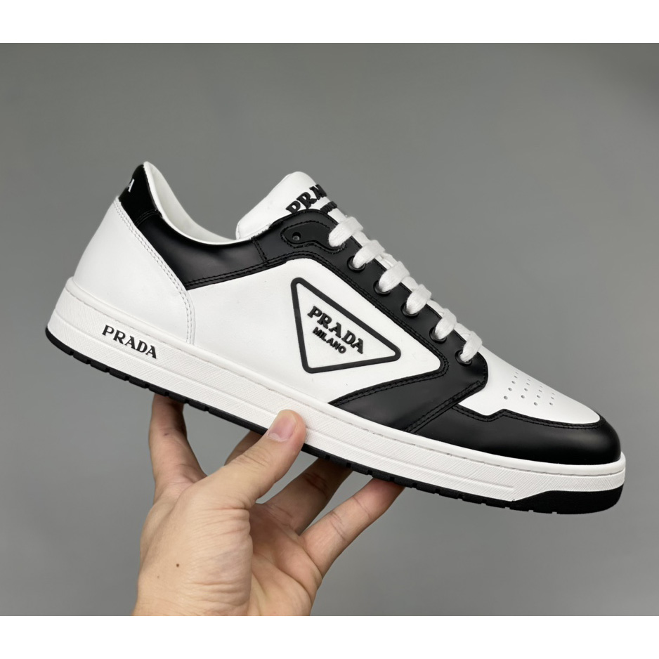 Prada District Leather Sneakers（Upon uk Size） - EUR FASHION