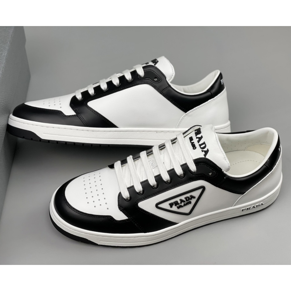 Prada District Leather Sneakers（Upon uk Size） - EUR FASHION