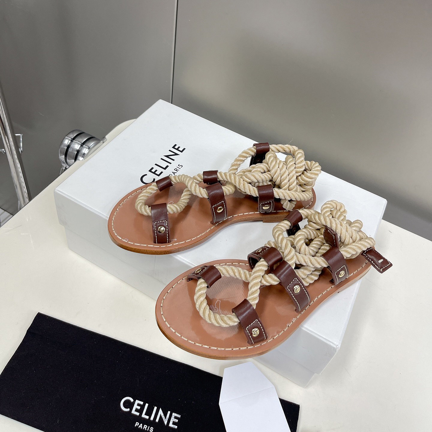 Celine Taillat Triomphe Sandal  - EUR FASHION