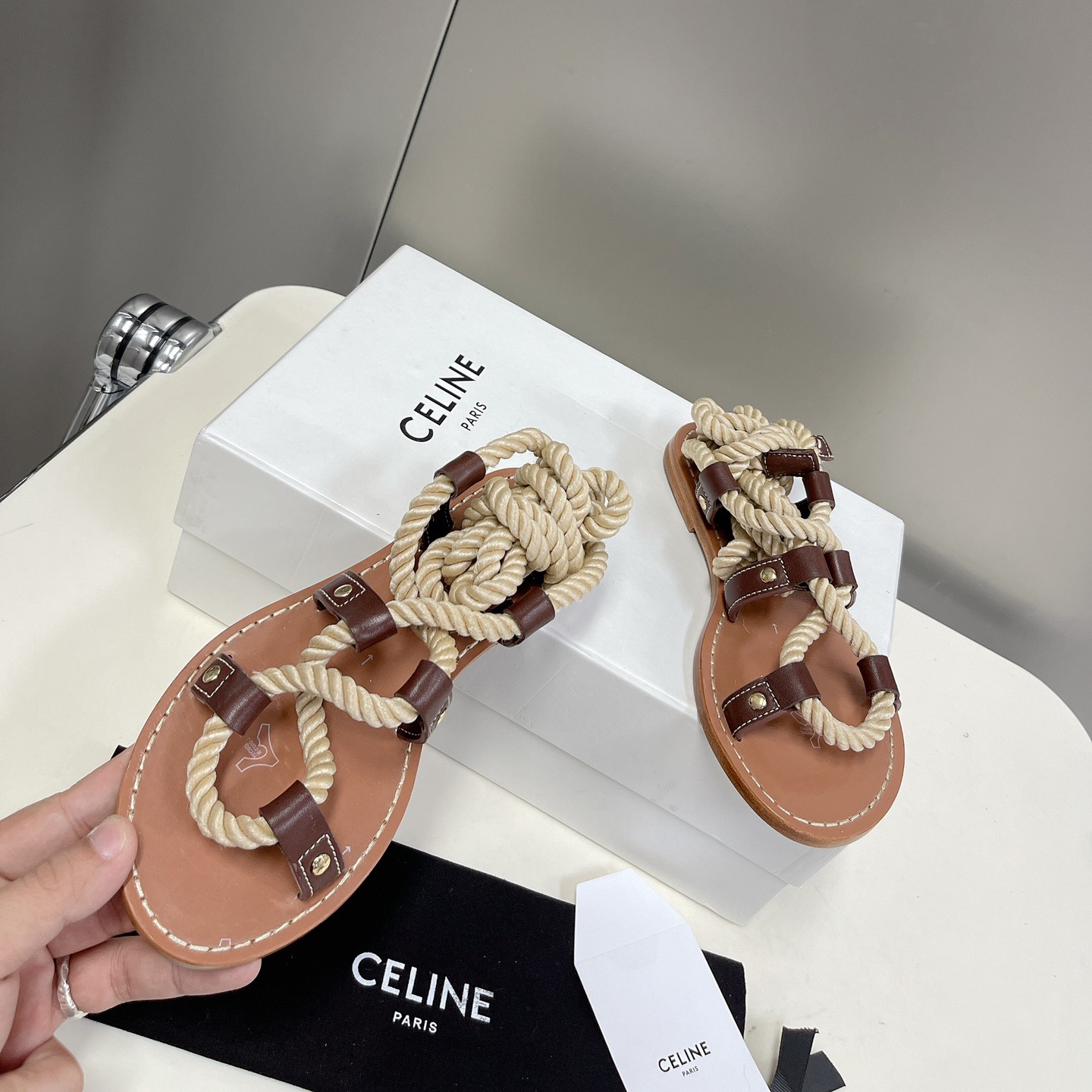 Celine Taillat Triomphe Sandal  - EUR FASHION