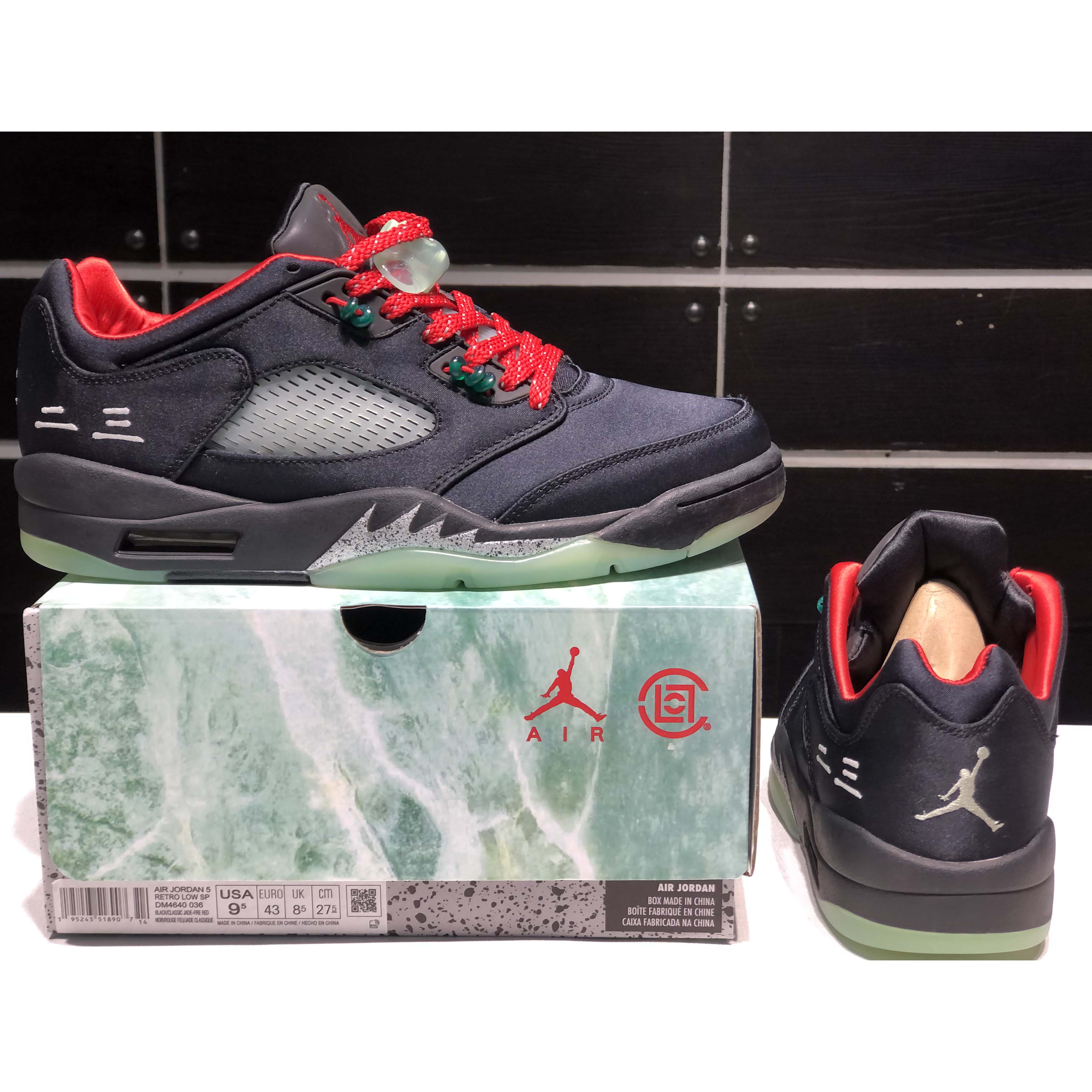 Clot x Air Jordan AJ5 Retro Low