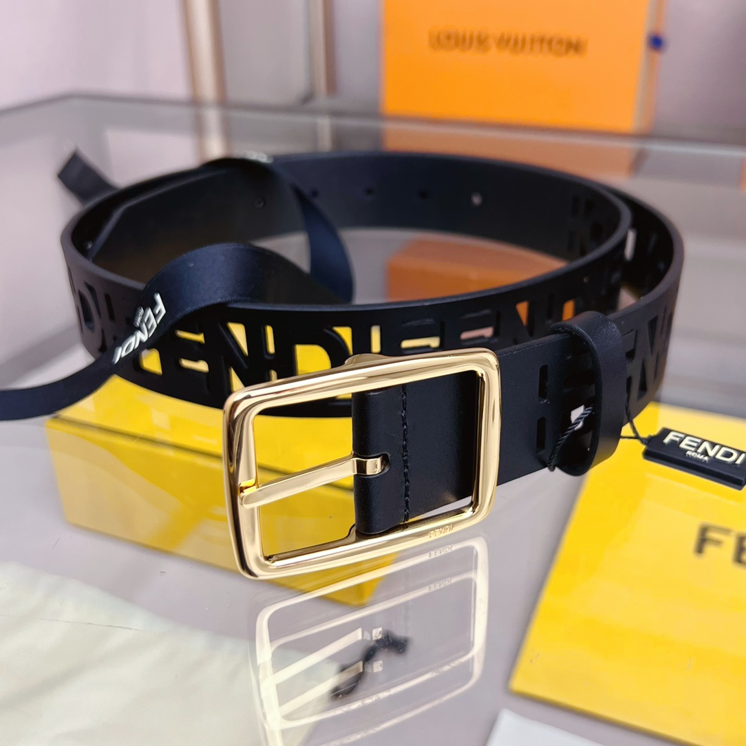 Fendi Leather Belt  - EUR FASHION