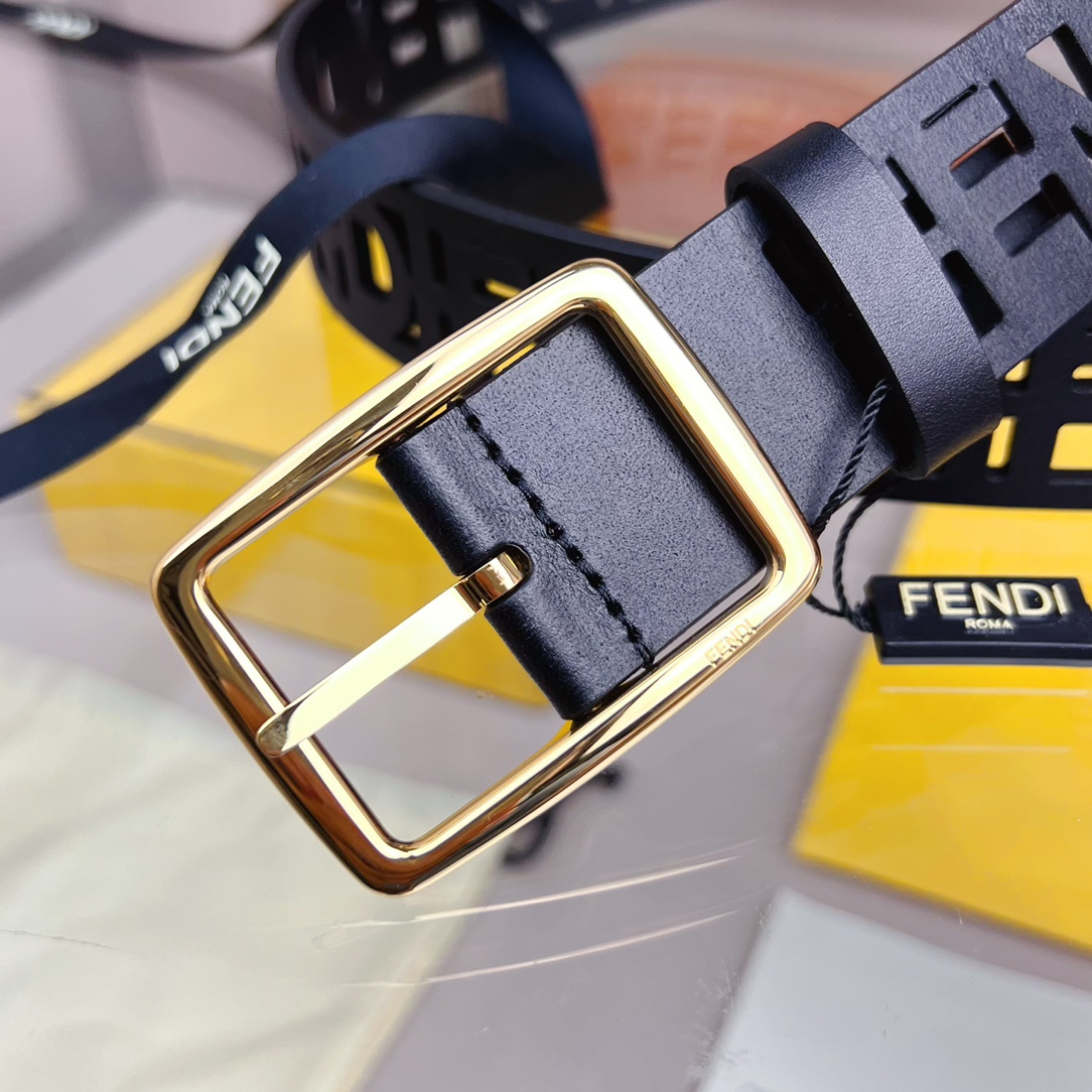 Fendi Leather Belt  - EUR FASHION