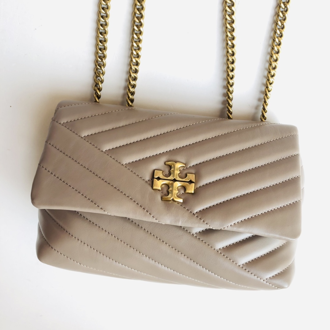 ToryBurch Kira Chevron Convertible Shoulder Bag(22.5-15-8cm)  TB316S90452 - EUR FASHION