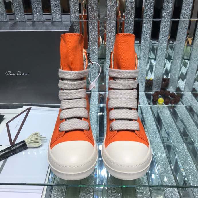 Rick Owens High Top Sneakers - EUR FASHION