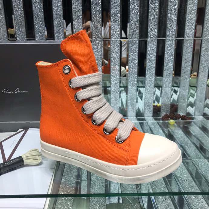 Rick Owens High Top Sneakers - EUR FASHION