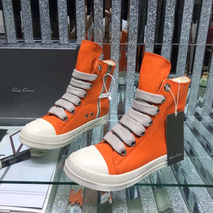 Rick Owens High Top Sneakers - EUR FASHION