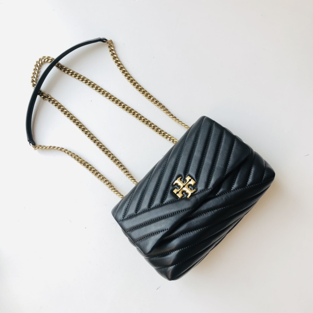 ToryBurch Kira Chevron Convertible Shoulder Bag(22.5-15-8cm)  TB316S90452 - EUR FASHION