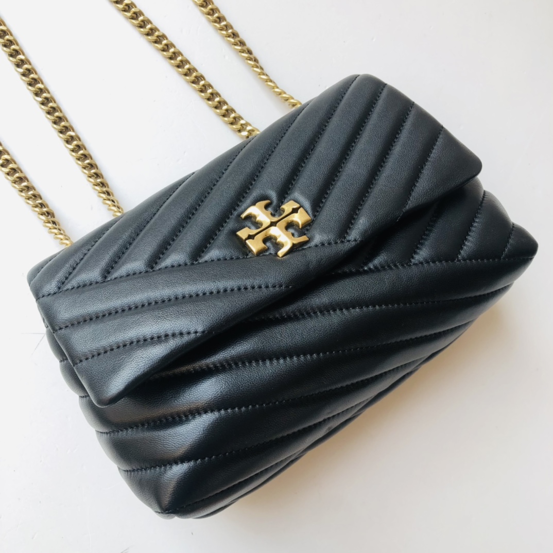 ToryBurch Kira Chevron Convertible Shoulder Bag(22.5-15-8cm)  TB316S90452 - EUR FASHION