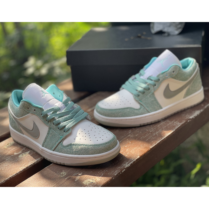 Air Jordan 1 Low ''New Emerald'' Sneaker  DN3705 301 - EUR FASHION