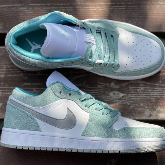 Air Jordan 1 Low ''New Emerald'' Sneaker  DN3705 301 - EUR FASHION