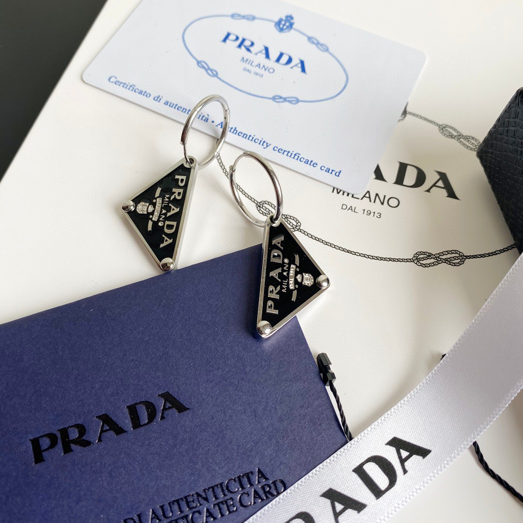 Prada Prada Symbole Pendant Earring - EUR FASHION