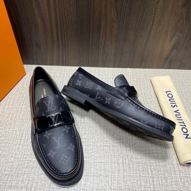 Louis Vuitton Major Loafer(Black) - EUR FASHION