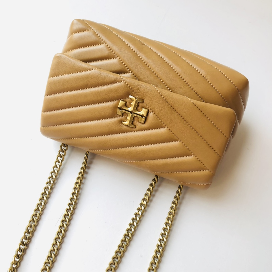 ToryBurch Kira Chevron Convertible Shoulder Bag(22.5-15-8cm)  TB316S90452 - EUR FASHION