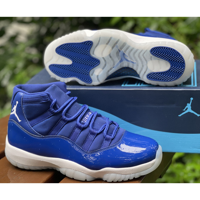 Air Jordan 11 Retro Low ''Legend Blue'' Sneaker   AT7802 115 - EUR FASHION