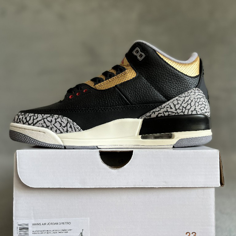 Jordan 3 Retro Black Gold  Sneakers  CK9246-067 - EUR FASHION