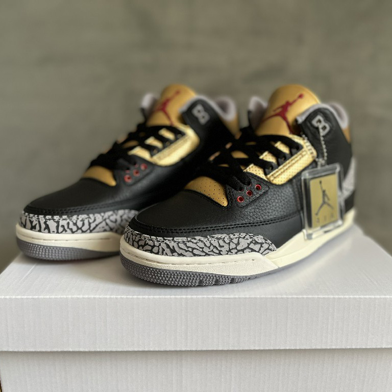 Jordan 3 Retro Black Gold  Sneakers  CK9246-067 - EUR FASHION