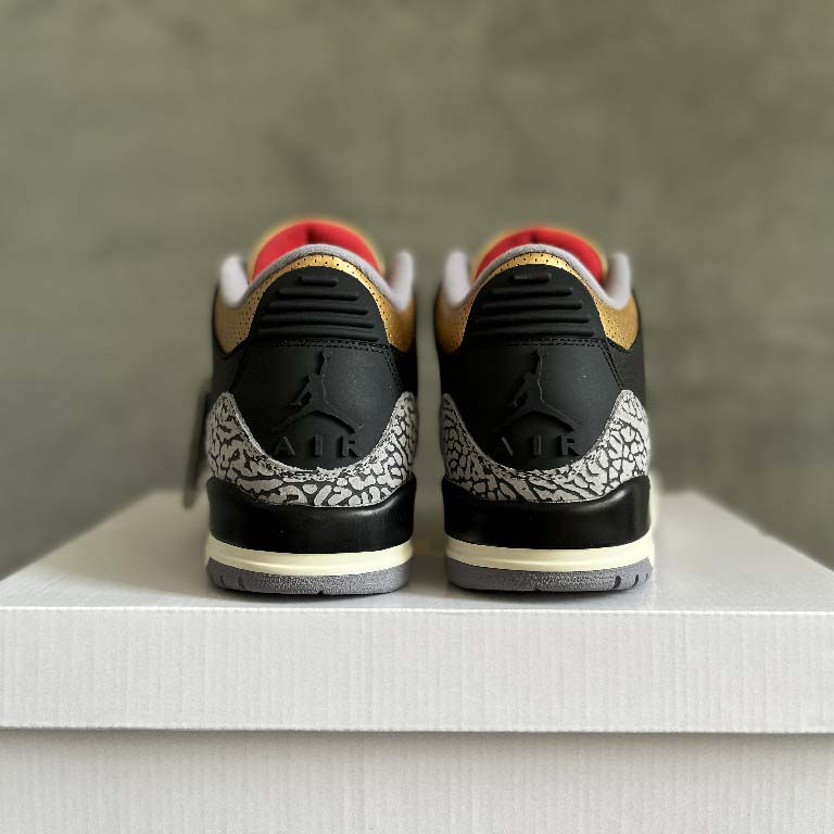 Jordan 3 Retro Black Gold  Sneakers  CK9246-067 - EUR FASHION