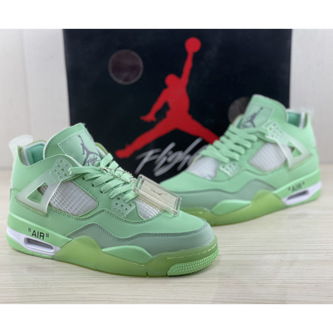 Off White x Air Jordan 4 Sneakers  - EUR FASHION