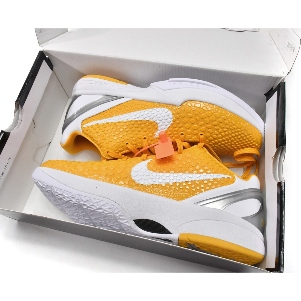 Nike Zoom Kobe VI TB Yellow Sneaker  454142-700 - EUR FASHION