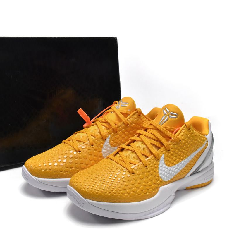 Nike Zoom Kobe VI TB Yellow Sneaker  454142-700 - EUR FASHION