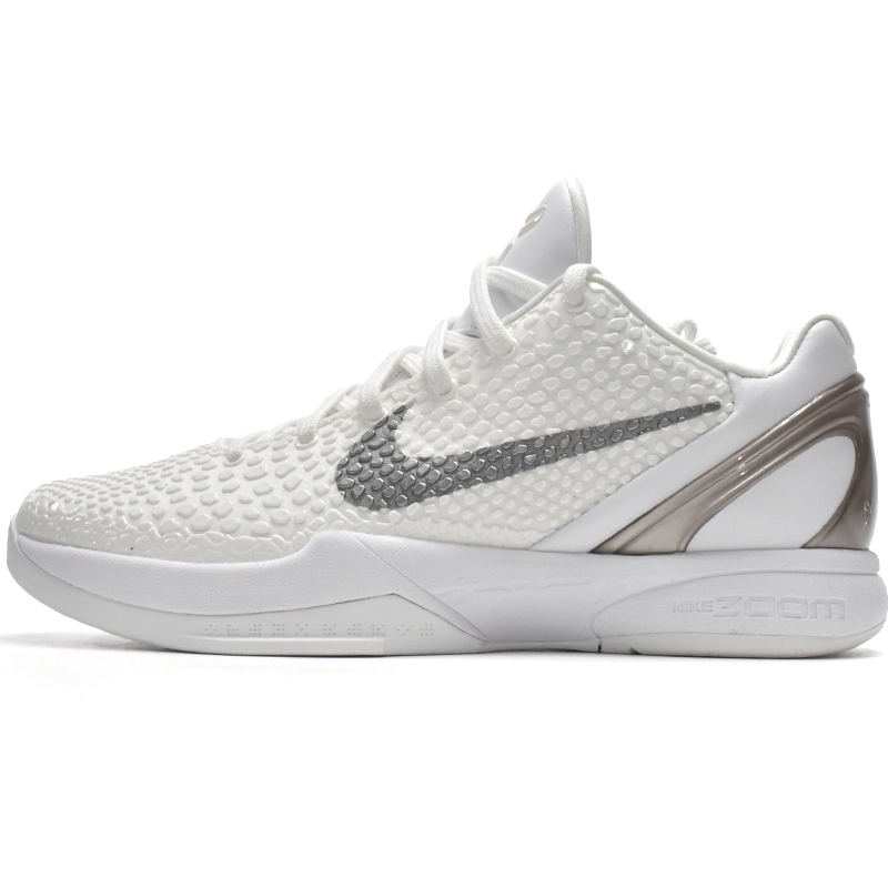 Nike Zoom Kobe VI PE White Sneaker    S96904-100 - EUR FASHION