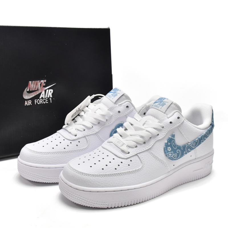 Nike Air Force 1 Low Blue Paisley Sneaker   DH4406-100 - EUR FASHION