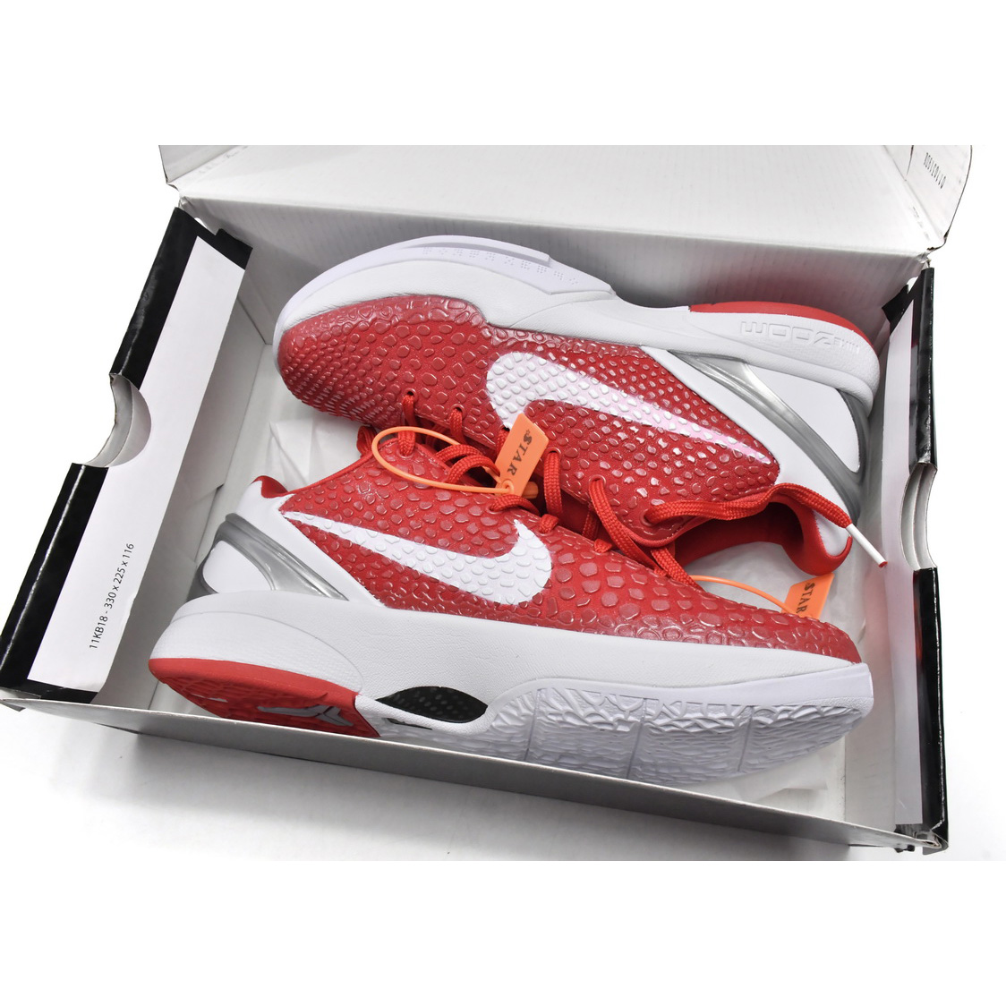 Nike Zoom Kobe VI TB Red Sneaker    454142-600 - EUR FASHION