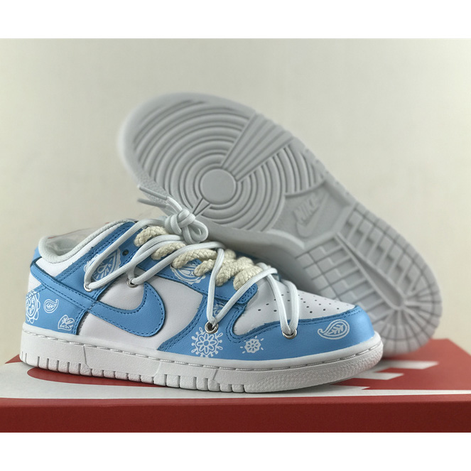 Nike SB Dunk Low Lot"Blue/White Paisleye" Sneaker    DD1503-109 - EUR FASHION