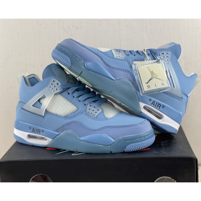 Off White x Air Jordan 4 Sneakers  - EUR FASHION