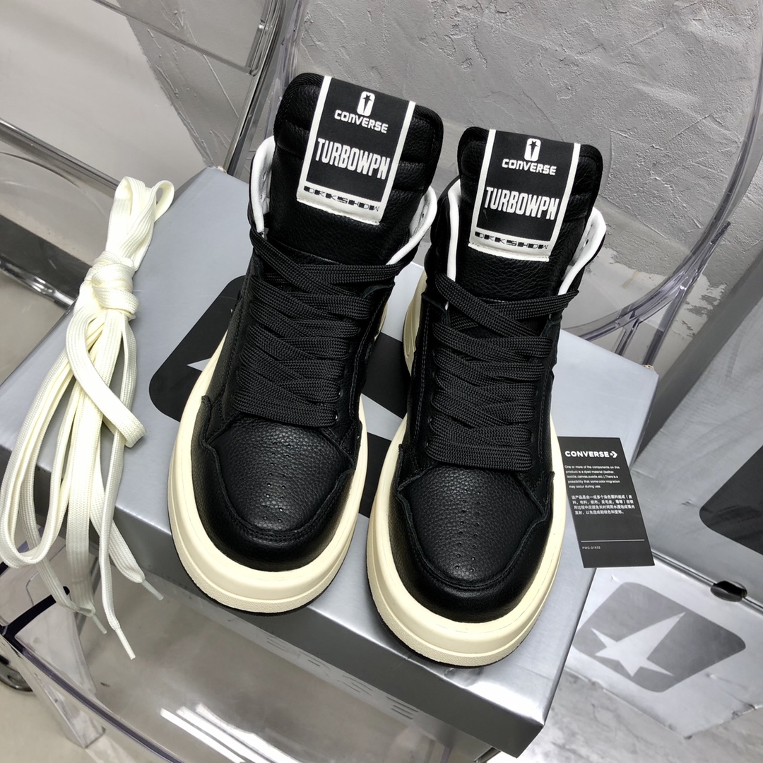 Rick Owens Converse X Drkshdw Turbowpn Sneakers - EUR FASHION