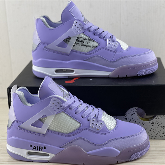 Off White x Air Jordan 4 Sneakers  - EUR FASHION