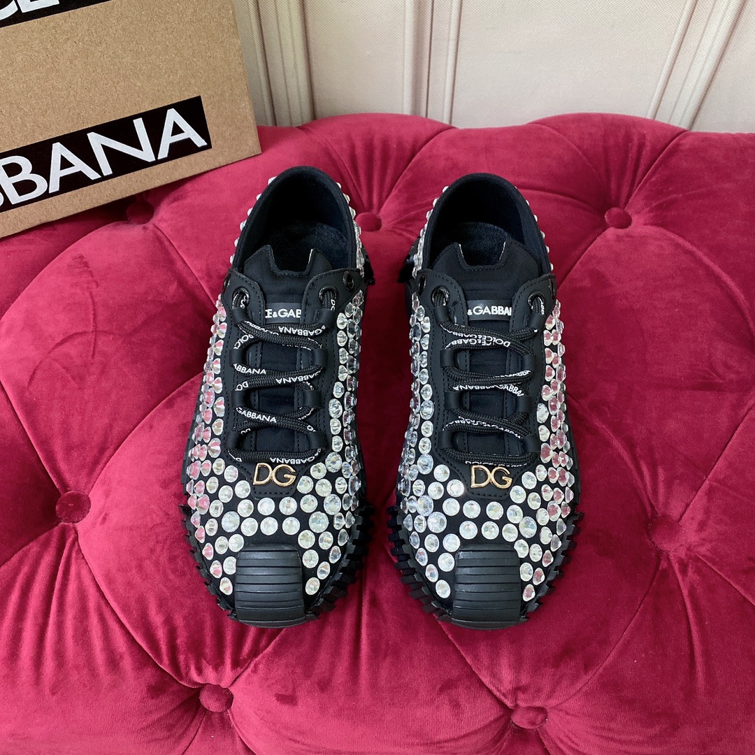 Dolce & Gabbana Mixed-Material NS1 Sneakers - EUR FASHION