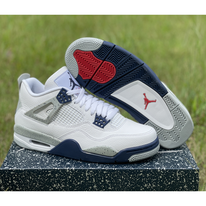 Air Jordan 4“Midnight Navy” Sneakers     DH6927-140 - EUR FASHION