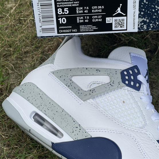 Air Jordan 4“Midnight Navy” Sneakers     DH6927-140 - EUR FASHION