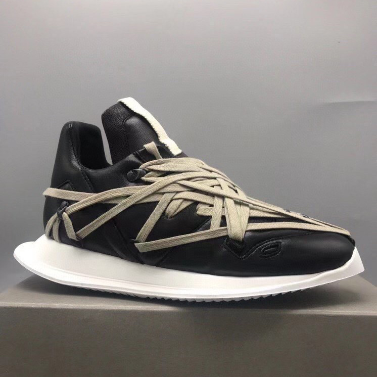 Rick Owens Mega Lace Runner Sneakers - EUR FASHION