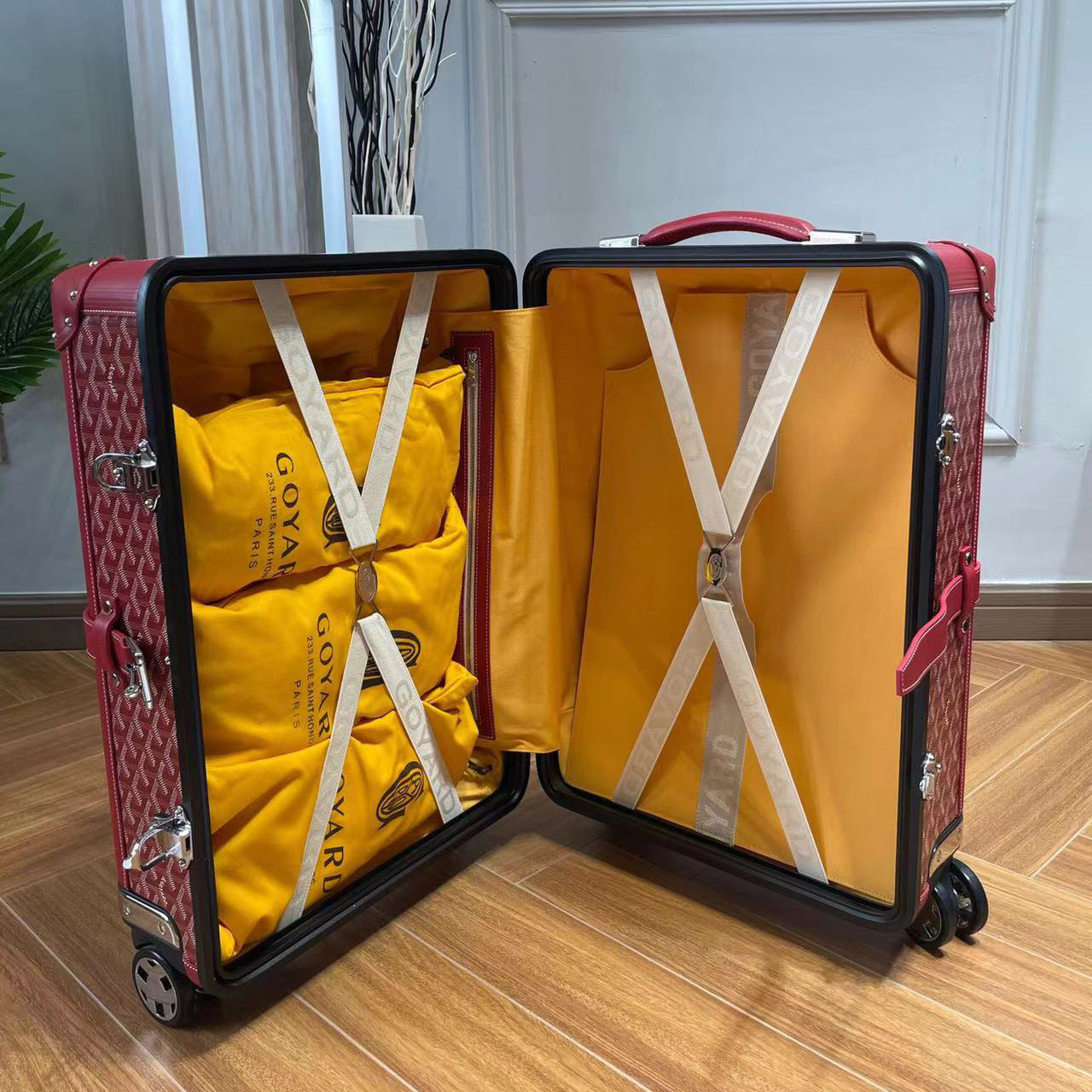 Goyard Satolas GM Rolling Suitcase - EUR FASHION