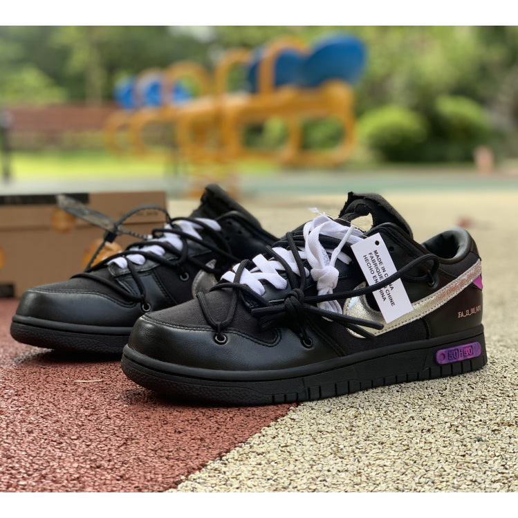 Nike Dunk Low Off-White Lot 50  Sneaker     DM1602-001 - EUR FASHION